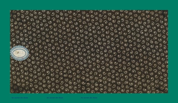 French fabrics; first half of the nineteenth century; 1800; 1810; 1820; 1830; 1840; 1850
