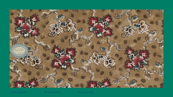 French fabrics; first half of the nineteenth century; 1800; 1810; 1820; 1830; 1840; 1850