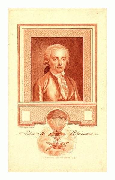 Mr. Blanchard, after nature by Mr. Bolomey , Benjamin Samuel, 1739-1819, artist, A Rotterdam : Chez
