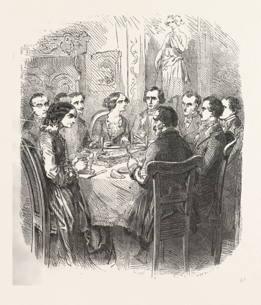 Dinner, the count of monte christo alexandre Dumas, 1844, historical novel, adventure fiction,