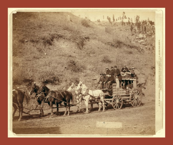 The Last Deadwood Coach. Last trip of the famous Deadwood Coach, John C. H. Grabill was an american