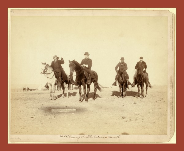 Viewing Hostile Indian Camp, John C. H. Grabill was an american photographer. In 1886 he opened his