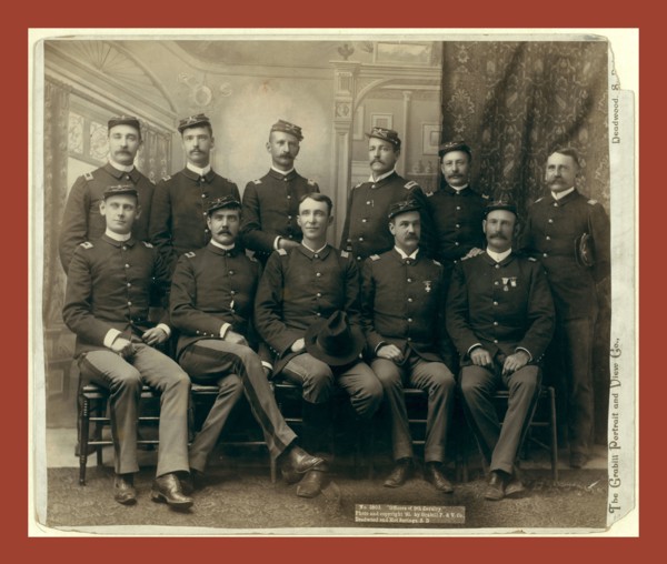 Officers of the 9th Cavalry, John C. H. Grabill was an american photographer. In 1886 he opened his