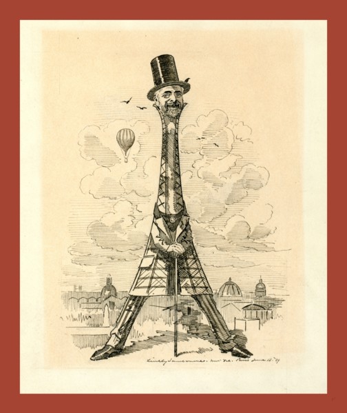 M. Eiffel, our artist's latest tour de force, June 29, 1889, Sambourne, Linley, 1844-1910