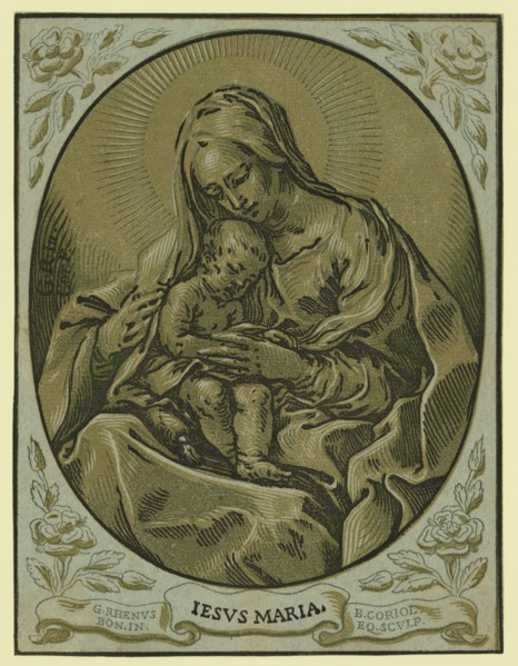 The Virgin and Child, between 1630 and 1655, Coriolano, Bartolomeo, approximately