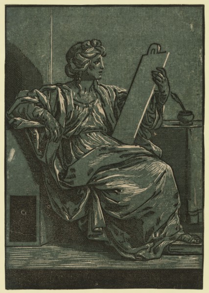 Sibyll holding a tablet, between 1630 and 1655, Coriolano, Bartolomeo, approximately