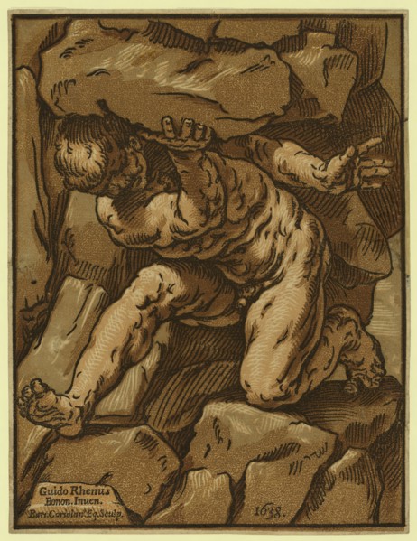 Study of a giant, Coriolano, Bartolomeo, approximately 1599-approximately 1676