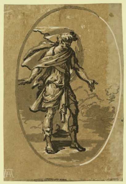 Surprise, between 1500 and 1530, printed later, Carpi, Ugo da, 1480-approximately 1532