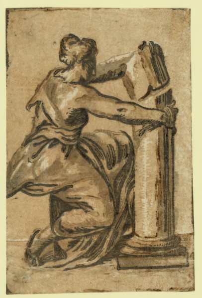 Fortitude, between 1500 and 1610, Carpi, Ugo da, 1480-approximately 1532