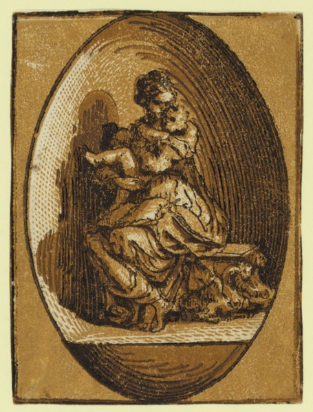 The Virgin in an oval, between ca. 1520 and 1700, Parmigianino, 1503-1540