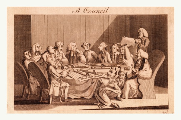 A council, England, 1770, the Privy Council, or that portion of it which was known to include the