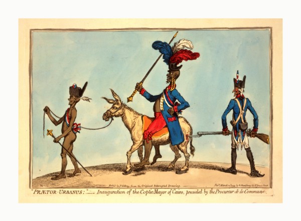 Praetor-Urbanus, Inauguration of the Coptic Mayor of Cairo, preceded by the Procureur de la