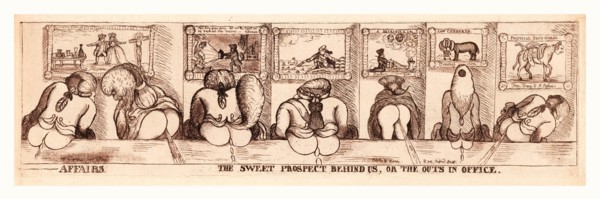 Affairs. The sweet prospect behind us, or The outs in office, Dent, William, active 1783-1793,