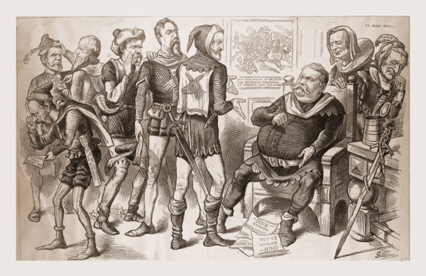 " CALL YOU THAT BACKING OF YOUR FRIENDS? A PLAGUE UPON SUCH A BACKING !"., 1880, 19th century