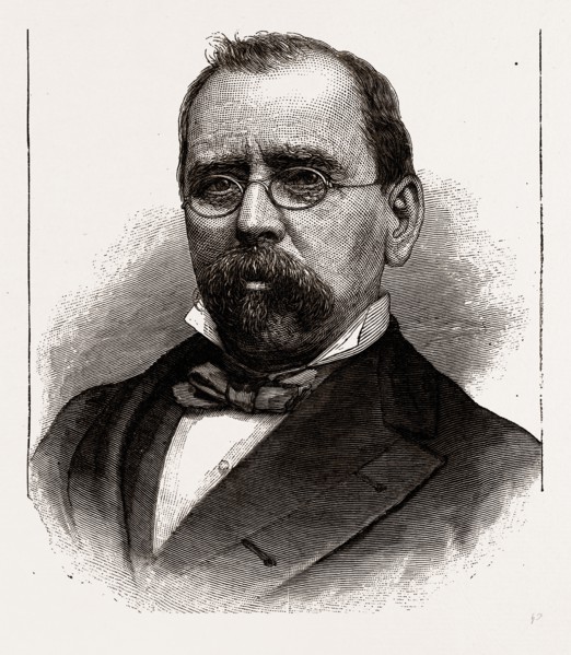 WILLIAM R. GRACE, MAYOR-ELECT OF NEW YORK, 1880, 19th century engraving, USA, America
