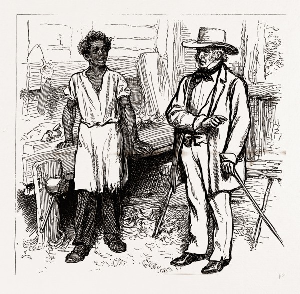 Alabama, agricultural workers, "YOU ARE WADING THROUGH DEEP WATERS, BOY, AIN'T YOU 2", 1880, 19th