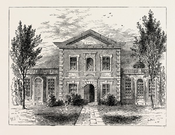BARBER-SURGEONS' HALL, 1800, London, UK, 19th century engraving