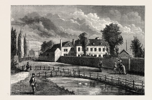 Sadler's Wells in 1756, London, UK, 19th century engraving