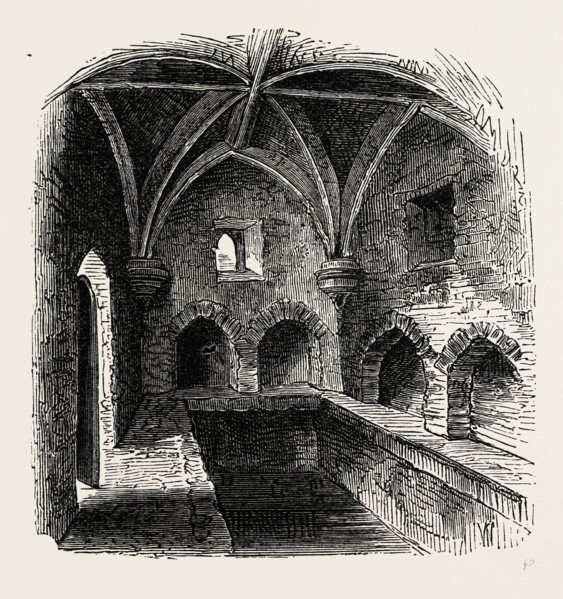 HENRY VIII.'S CONDUIT. London, UK, 19th century engraving