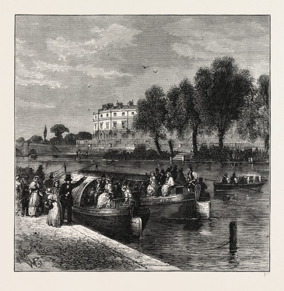 THE PADDINGTON CANAL, 1840. London, UK, 19th century engraving