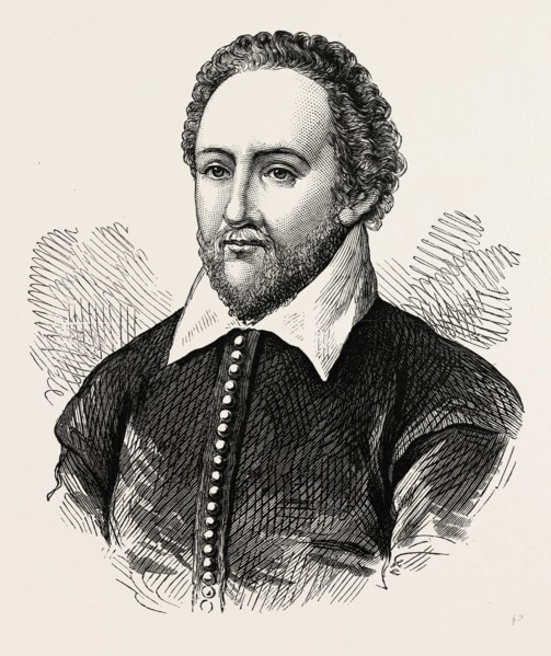 Richard Burbage, London, UK, 19th century engraving