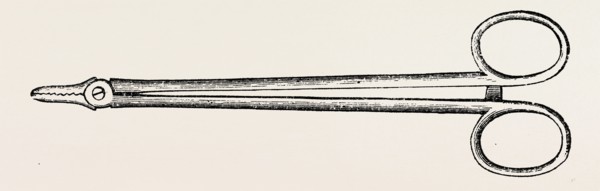 simple needle-holder, medical equipment, surgical instrument, history of medicine