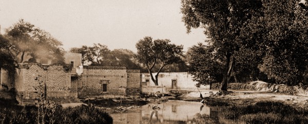 The Pool, Aguas Calientes, Jackson, William Henry, 1843-1942, Springs, Mexico, Aguascalientes