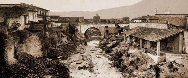 Mexico, view from bridge, Orizaba, Jackson, William Henry, 1843-1942, Mexico, Orizaba, 1884