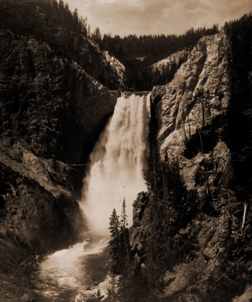 Lower Falls of Yellowstone, Wyoming, National parks & reserves, Waterfalls, United States, Wyoming,