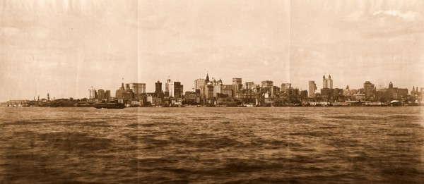 New York from Brooklyn, Rivers, United States, New York (State), New York, 1901