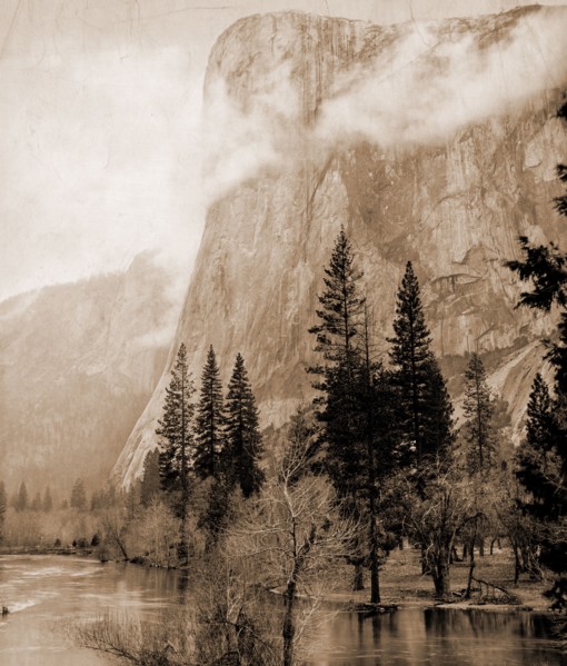 California, El Capitan, Yosemite Valley, Jackson, William Henry, 1843-1942, National parks &