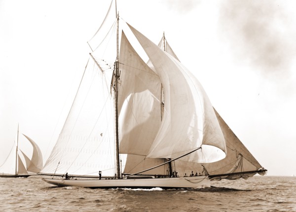 Mayflower, Goelet Cup Race, Mayflower (Schooner), Goelet Cup Race, Yachts, Regattas, 1891