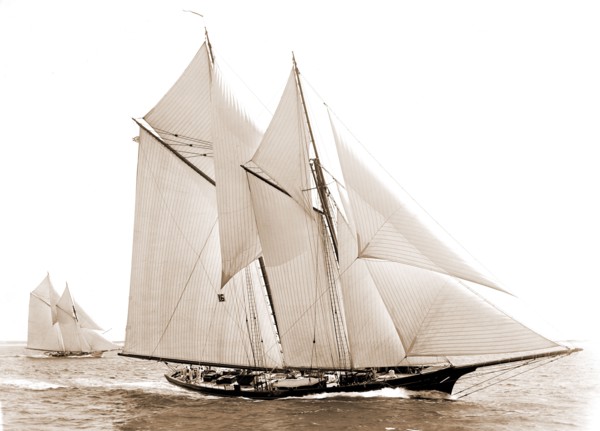 Fortuna, Fortuna (Schooner), Morgan Cup race, Regattas, Yachts, 1892