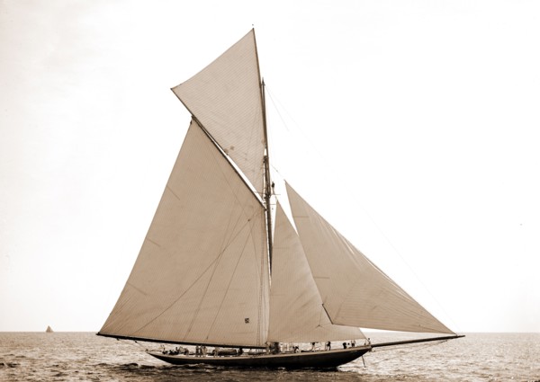 Jubilee, Peabody, Henry G, (Henry Greenwood), 1855-1951, Jubilee (Yacht), America's Cup races,