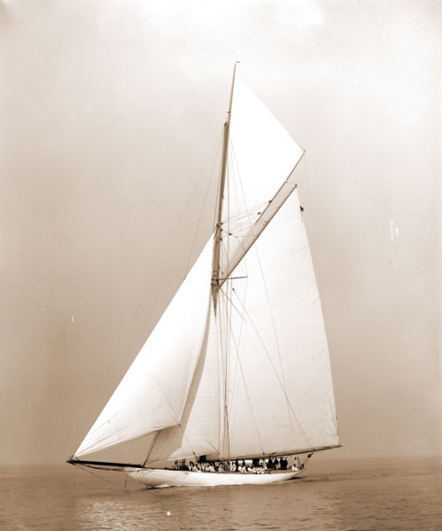 Columbia, Columbia (Sloop), America's Cup races, Regattas, Yachts, 1899