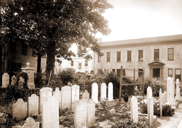 Old cemetery, St. Michael's, Charleston, S.C, Anglican churches, Cemeteries, United States, South
