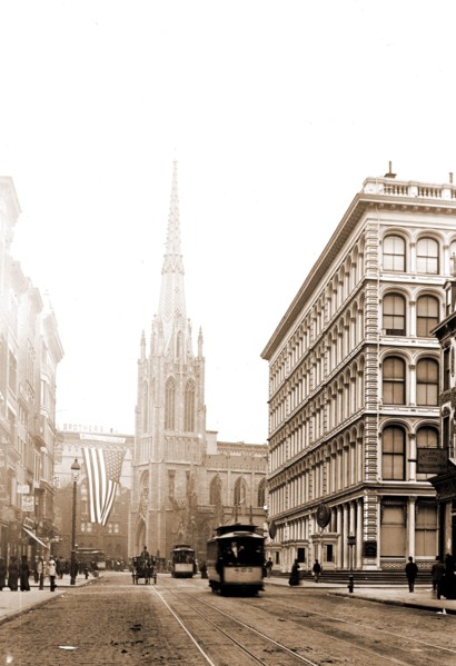 Grace Church, Broadway, New York, Churches, Streets, Presidential elections, United States, New