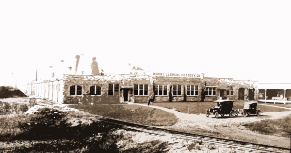 Mt. Clemens, Mich. pottery co, Pottery industry, United States, Michigan, Mount Clemens, 1910