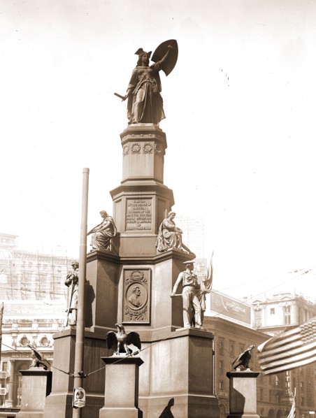 Soldiers' and  Sailors' Monument, Monuments & memorials, United States, History, Civil War,