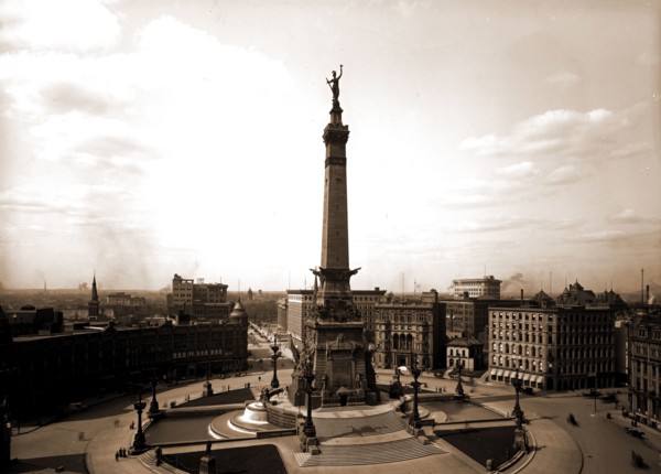 Soldiers and Sailors Monument, Indianapolis, Ind, Monuments & memorials, Plazas, United States,