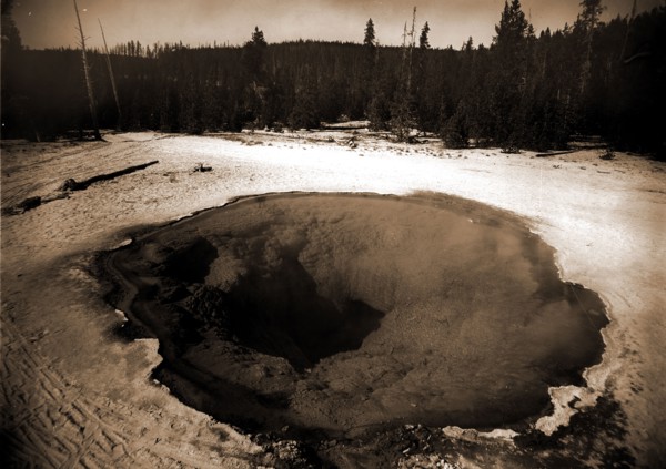 The morning glory, Upper Geyser Basin, Jackson, William Henry, 1843-1942, Geysers, United States,