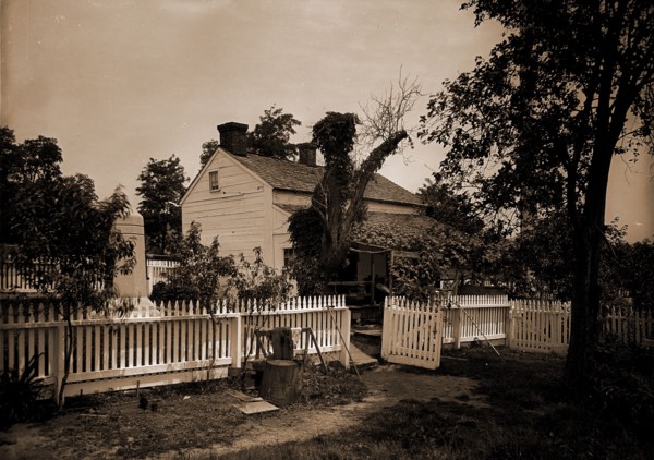 Headquarters of Gen. Geo. G. Meade, Gettysburg, Military headquarters, Farmhouses, Gettysburg,