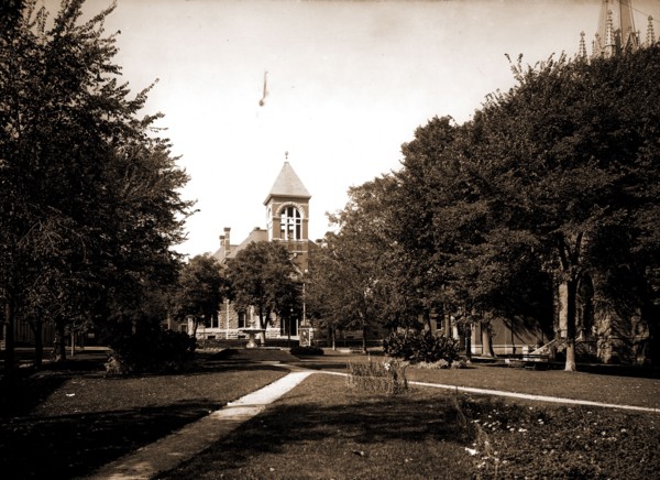 Court House and park, Plattsburgh, N.Y, Clinton County Court House (Plattsburgh, N.Y.),