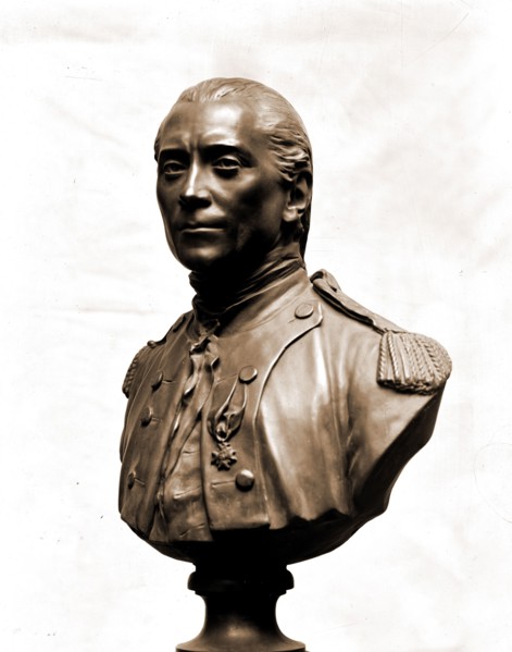 John Paul Jones, bust sculpture, Jones, John Paul, 1747-1792, Statues, Sculpture, 1900