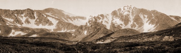 Colorado, Gray's and Torrey's Peaks, Jackson, William Henry, 1843-1942, Mountains, United States,
