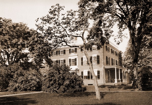 The Lowell House, Cambridge, Lowell, James Russell, 1819-1891, Homes and haunts, Dwellings, United