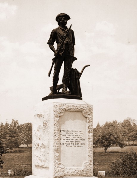The Minute Man, Concord, Monuments & memorials, Minutemen (Militia), Sculpture, Battlefields,