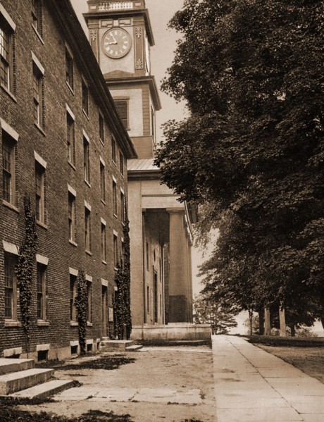 Chapel and dormitory, Amherst College, Amherst College, Chapels, Universities & colleges, United