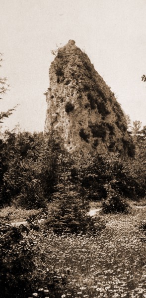 Sugar Loaf Rock, Mackinac Island, Michigan, Rock formations, United States, Michigan, Mackinac