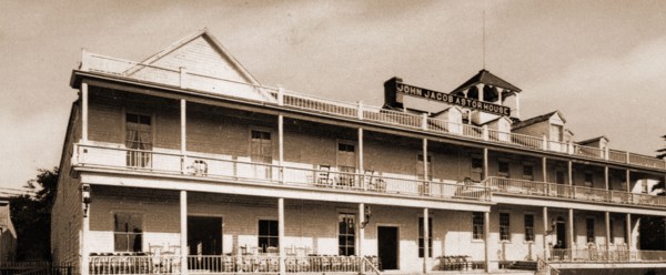 John Jacob Astor House, Mackinac Island, Hotels, United States, Michigan, Mackinac Island, 1901